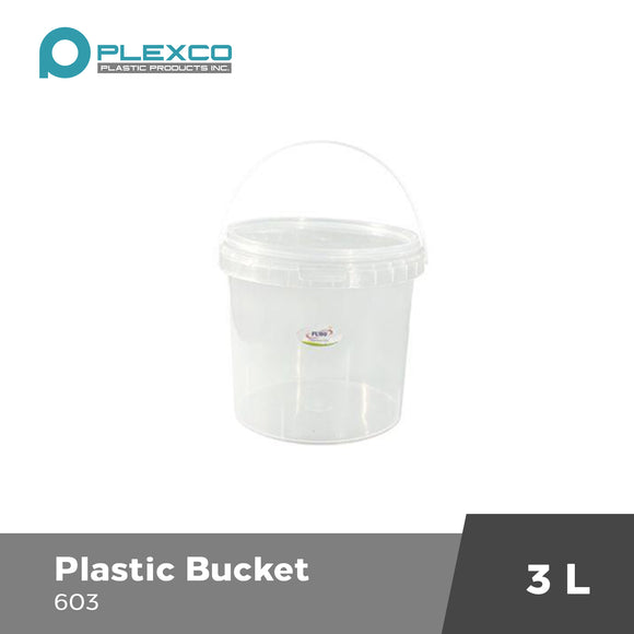 Plexco Bucket w/ Seal 3L