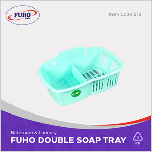 FUHO Double Soap Tray