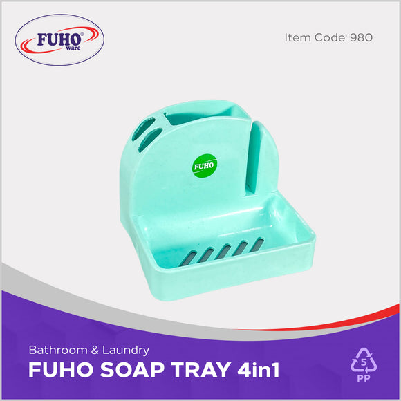 FUHO Soap Tray 4in1