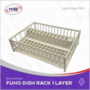 FUHO Dish Drainer Rack (1 Layer)