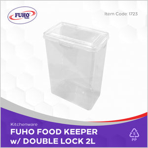 FUHO Food Keeper Double Lock 2L