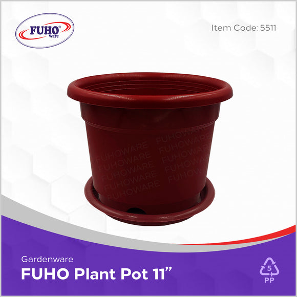 FUHO Plant Pot w/ Plate 11