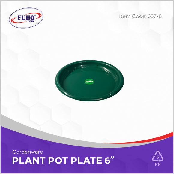 FUHO Plant Pot Plate 6