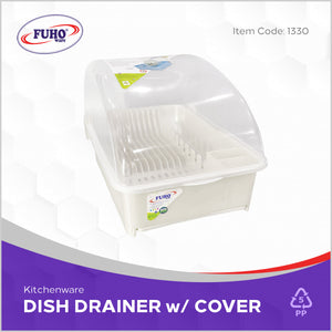 FUHO Dish Drainer w/ Cover