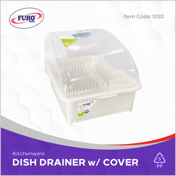 FUHO Dish Drainer w/ Cover