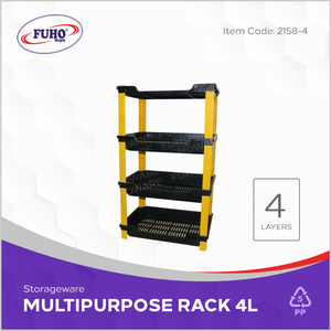 FUHO Multipurpose Rack 4 Layers – PLEXCO PLASTIC PRODUCTS