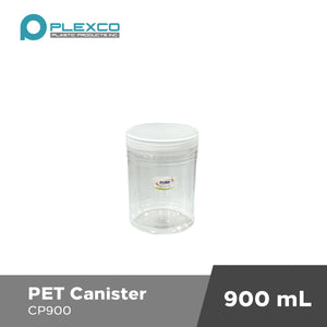 900mL Plexco PET Canister