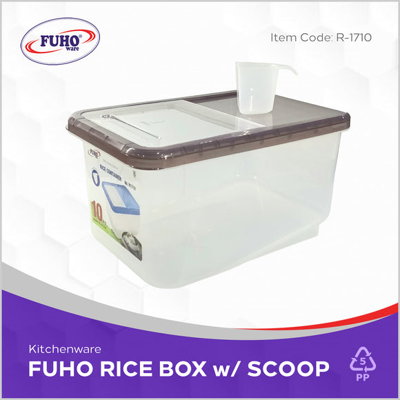 FUHO Rice Box w/ Scoop (10 Kilos)