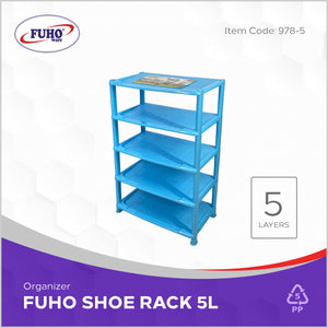 FUHO Shoe Rack 5 Layers