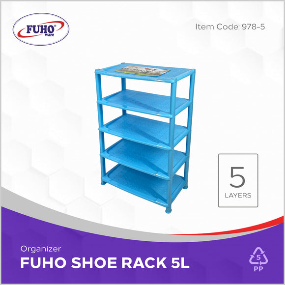 FUHO Shoe Rack 5 Layers