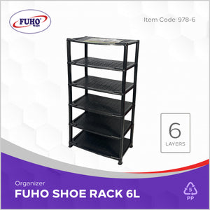 FUHO Shoe Rack 6 Layers