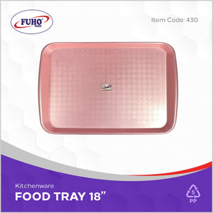 FUHO Food Tray (Rectangular Serving Tray) 18"