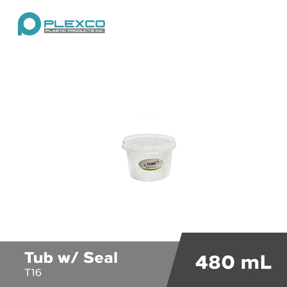 480mL Plexco Tub w/ Seal