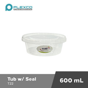 Plexco Tub w/ Seal 600mL