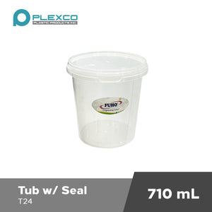 Plexco Tub w/ Seal 710mL