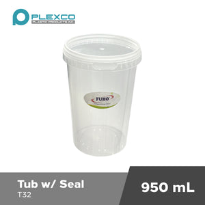 Plexco Tub w/ Seal 950mL