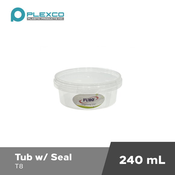 Plexco Tub w/ Seal 240mL