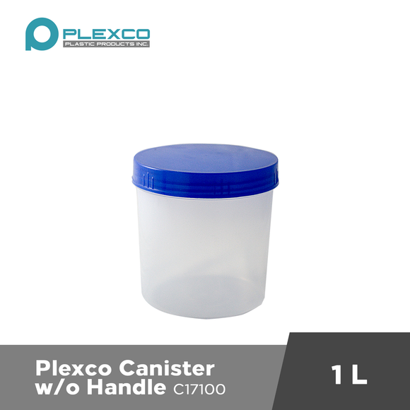 Plexco Canister w/o Handle 1L