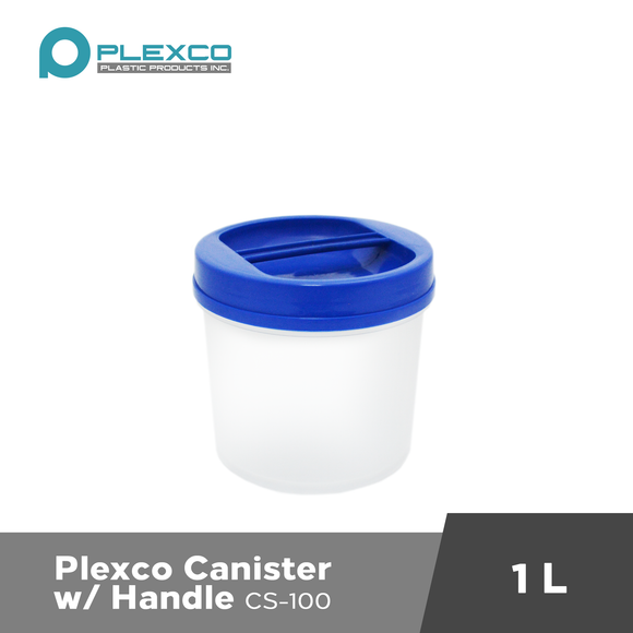Plexco Canister w/ Handle 1L